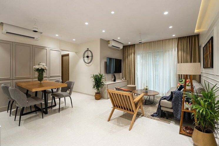 Living Room, sahajanand-arista 3 Bedroom 1640 Sq.Ft. Apartment In Goregaon West Mumbai 8409083