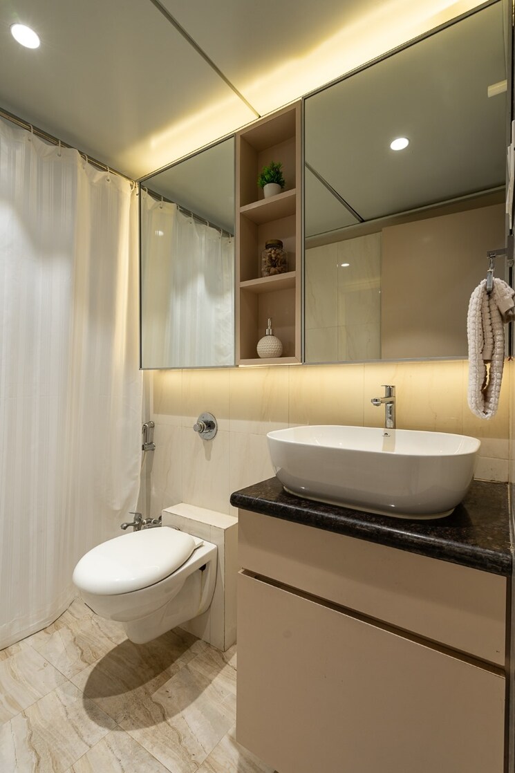 Bathroom, sahajanand-arista 3 Bedroom 1640 Sq.Ft. Apartment In Goregaon West Mumbai 8409083