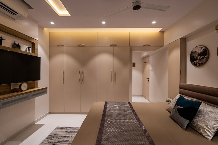 Master Bedroom, sahajanand-arista 3 Bedroom 1640 Sq.Ft. Apartment In Goregaon West Mumbai 8409083