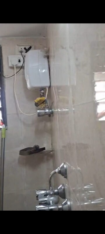 Bathroom in 1 BHK Apartment at The Baya Central, Lower Parel – for Rent