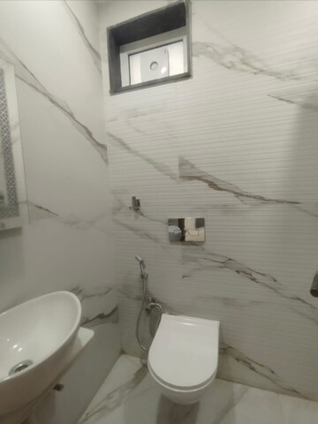 Bathroom in 2 BHK Builder Floor at Paschim Vihar – for Rent