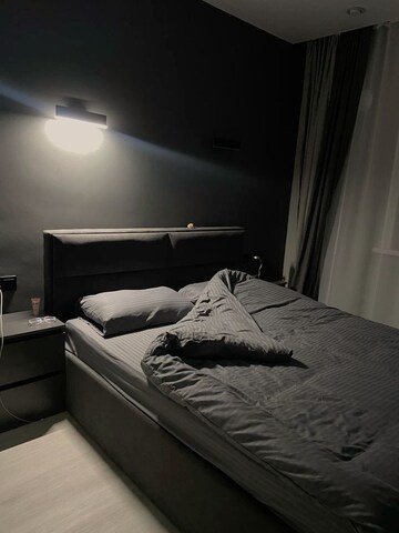 Bedroom in 2 BHK Apartment at Nimbus The Golden Palm, Sector 168 – for Rent