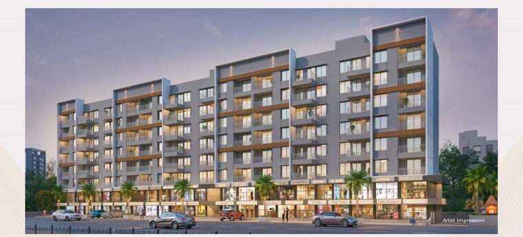 Exterior View, rkh-nidhivan 1 Bedroom 465 Sq.Ft. Apartment In Chikhali Pune 8409185