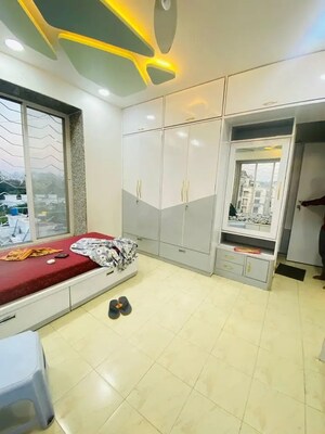 Bedroom in 3 BHK Penthouse at Mayfair Eleganza Phase II, Kondhwa – for Rent