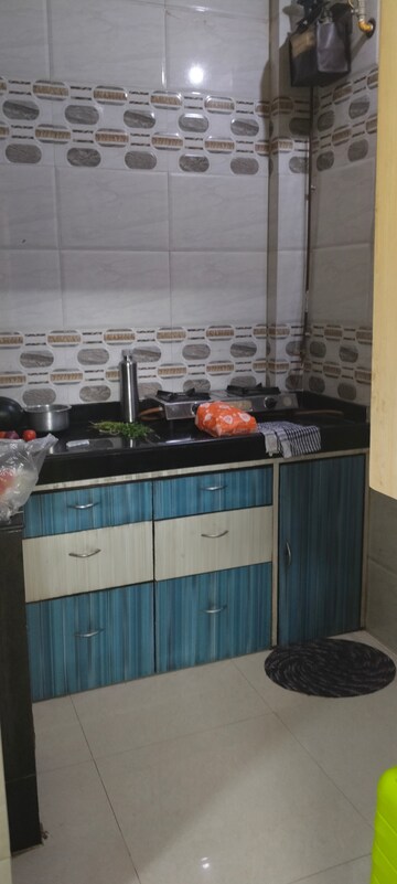 Kitchen in 1 BHK Apartment at Sahyog CHS Seawoods, Nerul – for Rent