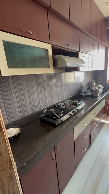 Kitchen in 2 BHK Apartment at Dosti Flamingos, Parel – for Rent