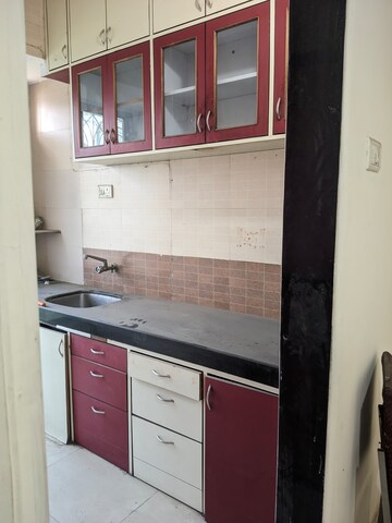 Kitchen in 1 RK Apartment at Seawoods – for Rent