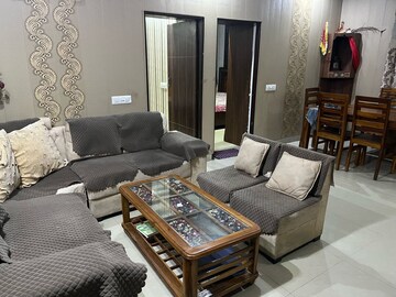 Living Room in 3 BHK Apartment at Shri Devaji Residency, Dhakoli Village – for Rent