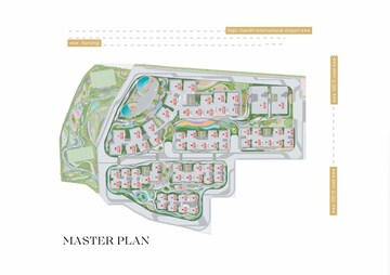Master Plan in 4 BHK Apartment at IRA Moon Glade, Narsingi – for Sale