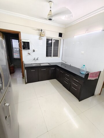 Kitchen in 3 BHK Apartment at Goel Ganga Carnation, Koregaon Park – for Rent