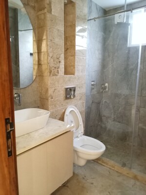 Bathroom in 3 BHK Builder Floor at Safdarjung Enclave – for Sale