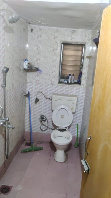 Bathroom in 2 BHK Apartment at Jain Shree Pandurang Gore Complex, Goregaon East – for Rent