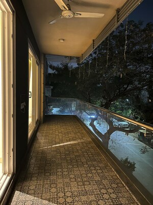 Balcony in 3 BHK Apartment at Purvanchal Royal City, Chi V Greater Noida – for Sale