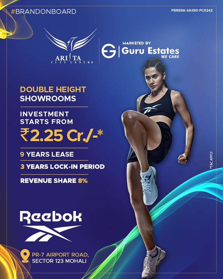 Floor Plan, sector 123 Commercial Showroom 750 Sq.Ft. In Sector 123 Mohali 8409294