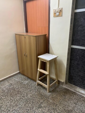 Bathroom in 1 RK Apartment at Sai Prasad Malad West, Malad West – for Rent