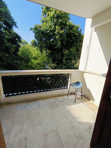 Balcony in 2 BHK Builder Floor at Malviya Nagar – for Rent