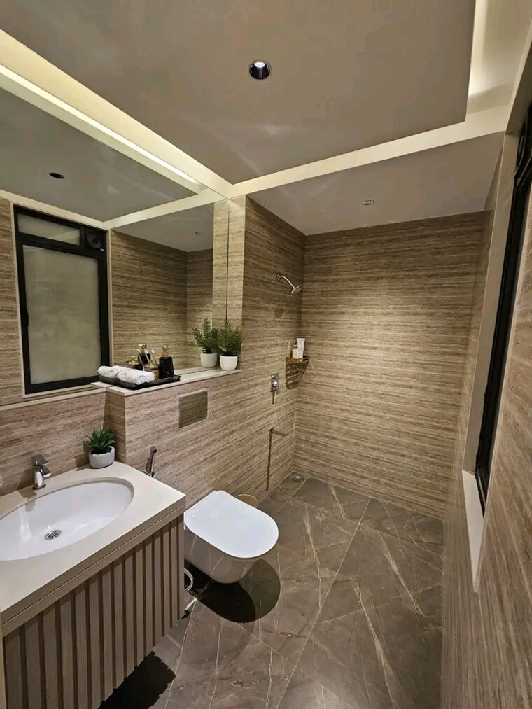 Bathroom, lodha-sterling 3 Bedroom 977 Sq.Ft. Apartment In Kolshet Road Thane 8409368