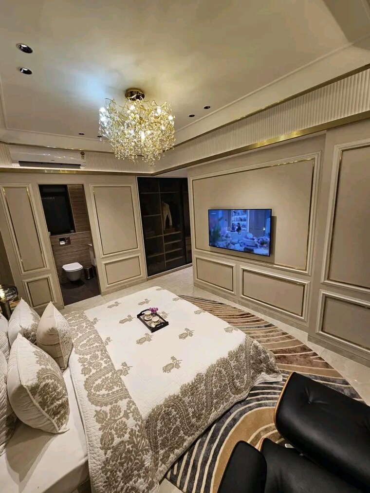 Master Bedroom, lodha-sterling 3 Bedroom 977 Sq.Ft. Apartment In Kolshet Road Thane 8409368