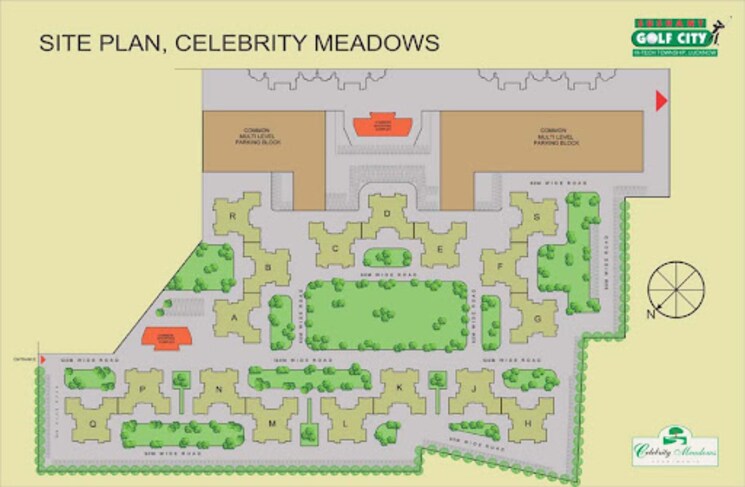 Master Plan, ansal-sushant-golf-city 3.5 Bedroom 2010 Sq.Ft. Apartment In Sushant Golf City Lucknow 8409390