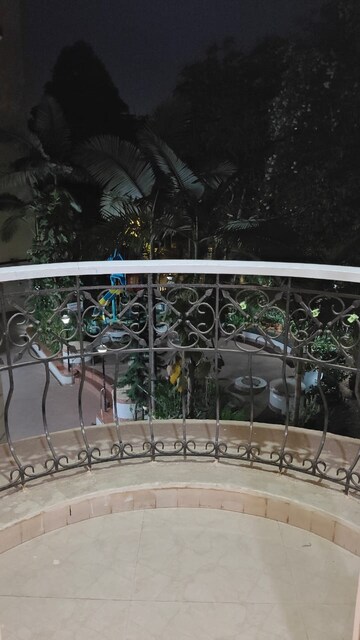 Balcony in 3 BHK Apartment at K Raheja Vihar, Powai – for Rent