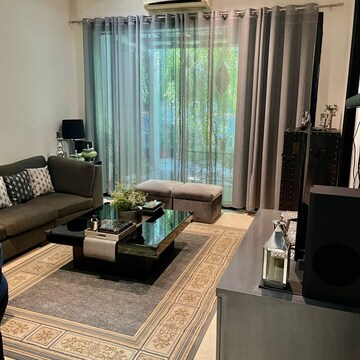 Living Room in 3 BHK Independent House at Jangpura – for Rent
