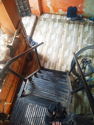 Staircase in 4 BHK Independent House at Siddharth Nagar CHS Goregaon, Goregaon West – for Sale