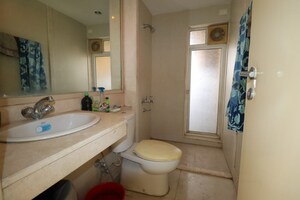 Bathroom in 3 BHK Apartment at Heranadani Meadows Gemini, Ghodbunder Road – for Sale