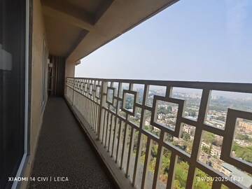 Balcony in 2 BHK Apartment at Paradise Sai World City Phase 2, New Panvel – for Rent