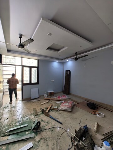 Living Room in 2 BHK Builder Floor at Kalkaji – for Rent