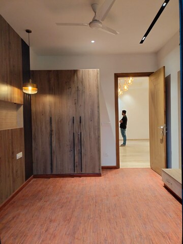 Bedroom in 4 BHK Builder Floor at Ansal Sushant Lok I, Sector 43 – for Rent