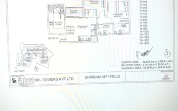 2 BHK Apartment For Sale in Shriram WYT Field, Budigere