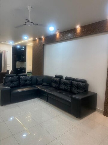 Living Room in 2.5 BHK Apartment at Prestige High Fields, Gachibowli – for Rent
