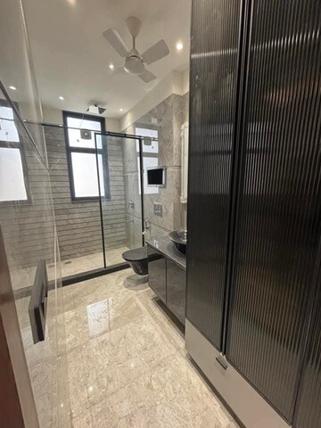 Bathroom in 4 BHK Builder Floor at Saket – for Rent