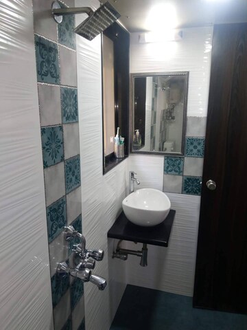 Attached Bathroom in 2 BHK Apartment at Riddhi Garden, Malad East – for Rent