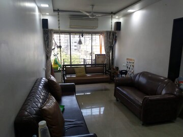 Living Room in 2 BHK Apartment at Riddhi Garden, Malad East – for Rent