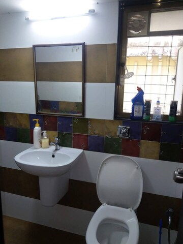 Attached Bathroom in 2 BHK Apartment at Riddhi Garden, Malad East – for Rent