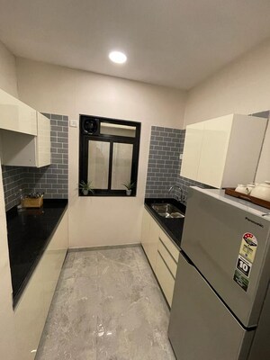 Kitchen in 1 BHK Apartment at Raunak City, Kalyan West – for Sale