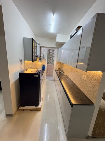 Kitchen in 2 BHK Apartment at Signature The Millennia 2, Sector 37d – for Rent