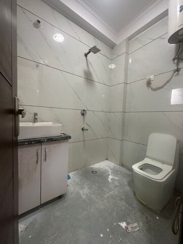 Bathroom in 3 BHK Builder Floor at Saket – for Rent