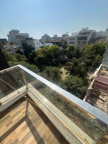 Balcony in 3 BHK Builder Floor at Saket – for Rent
