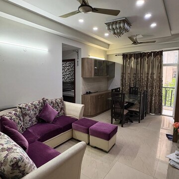 Living Room in 2 BHK Apartment at Supertech Cape Town, Sector 74 – for Rent