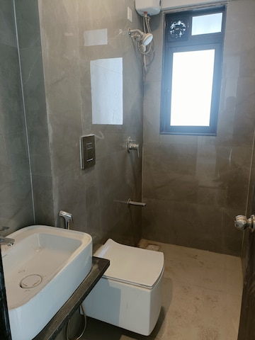 Bathroom in 2 BHK Apartment at Rajesh Raj Infinia, Malad West – for Rent