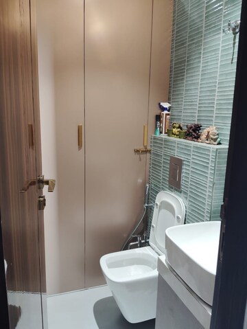 Bathroom in 3 BHK Apartment at Jeevan Sona Apartment, Santacruz West – for Rent