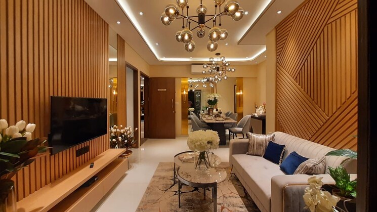 Living Room, arihant-avanti 2 Bedroom 977 Sq.Ft. Apartment In Shilphata Thane 8410003