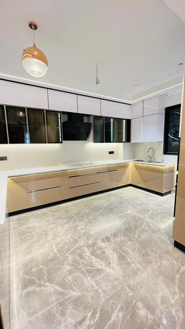 Kitchen in 4 BHK Builder Floor at Infinite Luxury, South City 2 – for Sale
