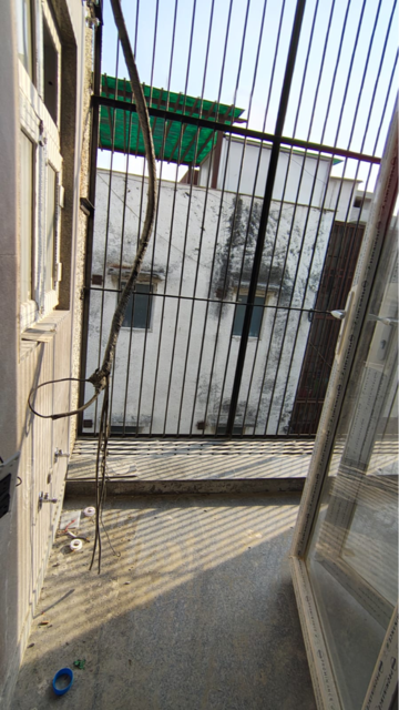 Balcony in 4 BHK Builder Floor at Boutique Residential Apartments G-88, Saket – for Rent