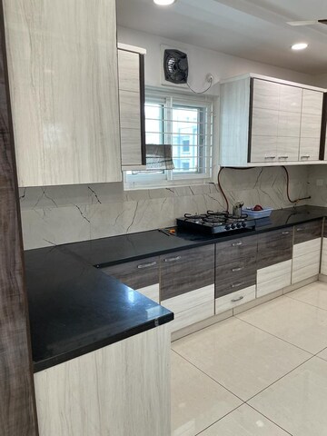 Kitchen in 3.5 BHK Apartment at Aparna Westside, Manikonda – for Rent