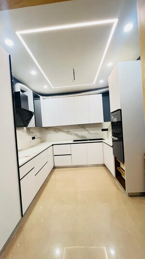 Kitchen in 3 BHK Builder Floor at SS Southend Floors, South City 2 – for Sale