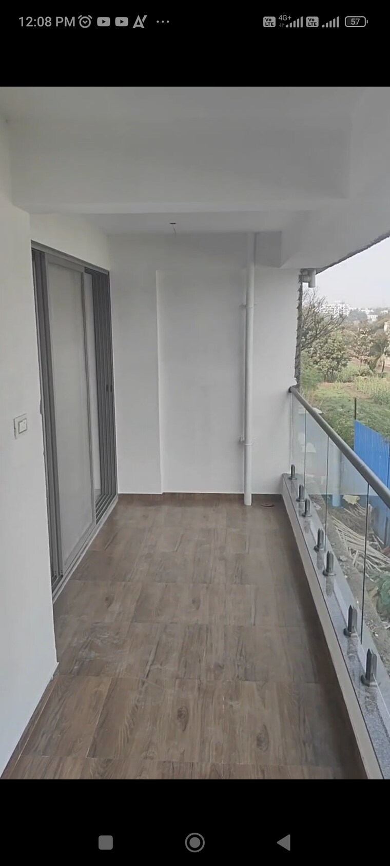 Balcony, trio-alpha 5 Bedroom 1100 Sq.Ft. Apartment In Tathawade Pune 8410109