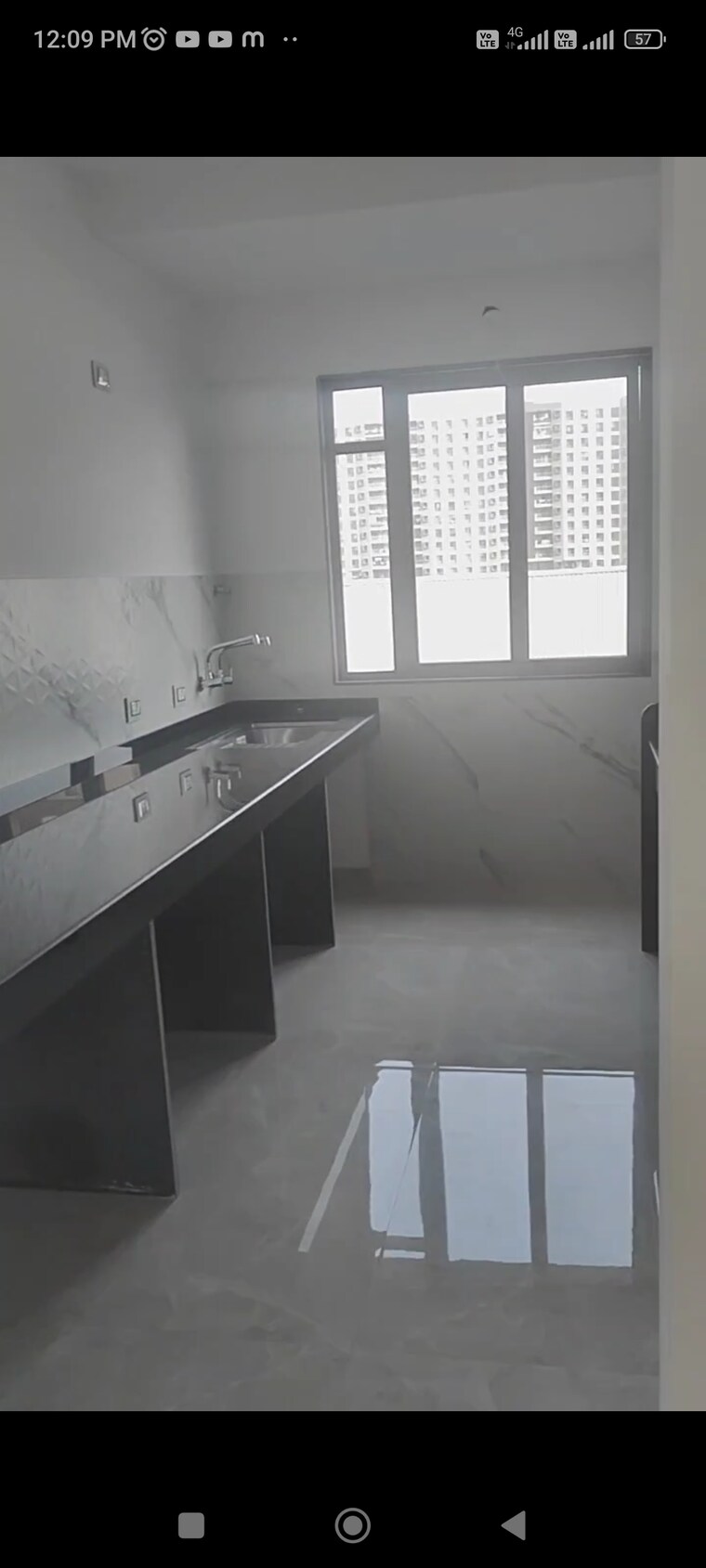 Kitchen, trio-alpha 5 Bedroom 1100 Sq.Ft. Apartment In Tathawade Pune 8410109